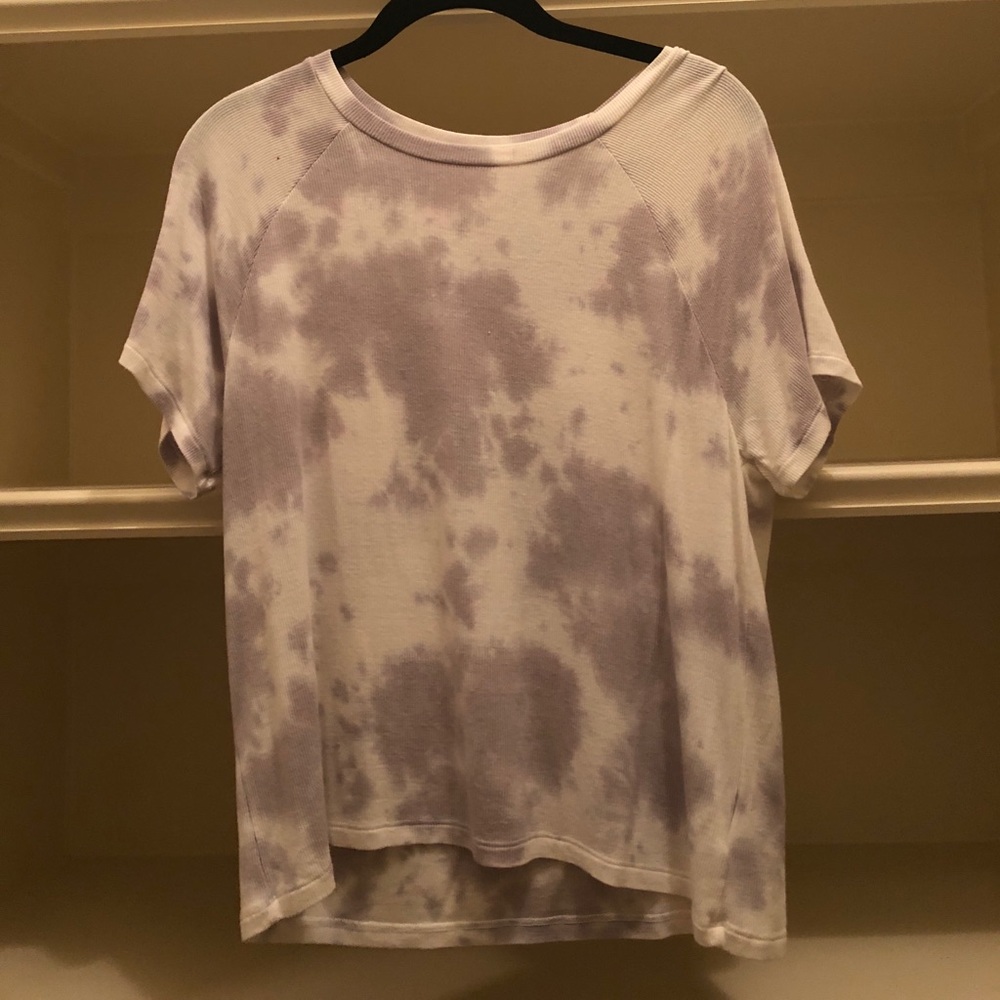 tie dye american eagle top